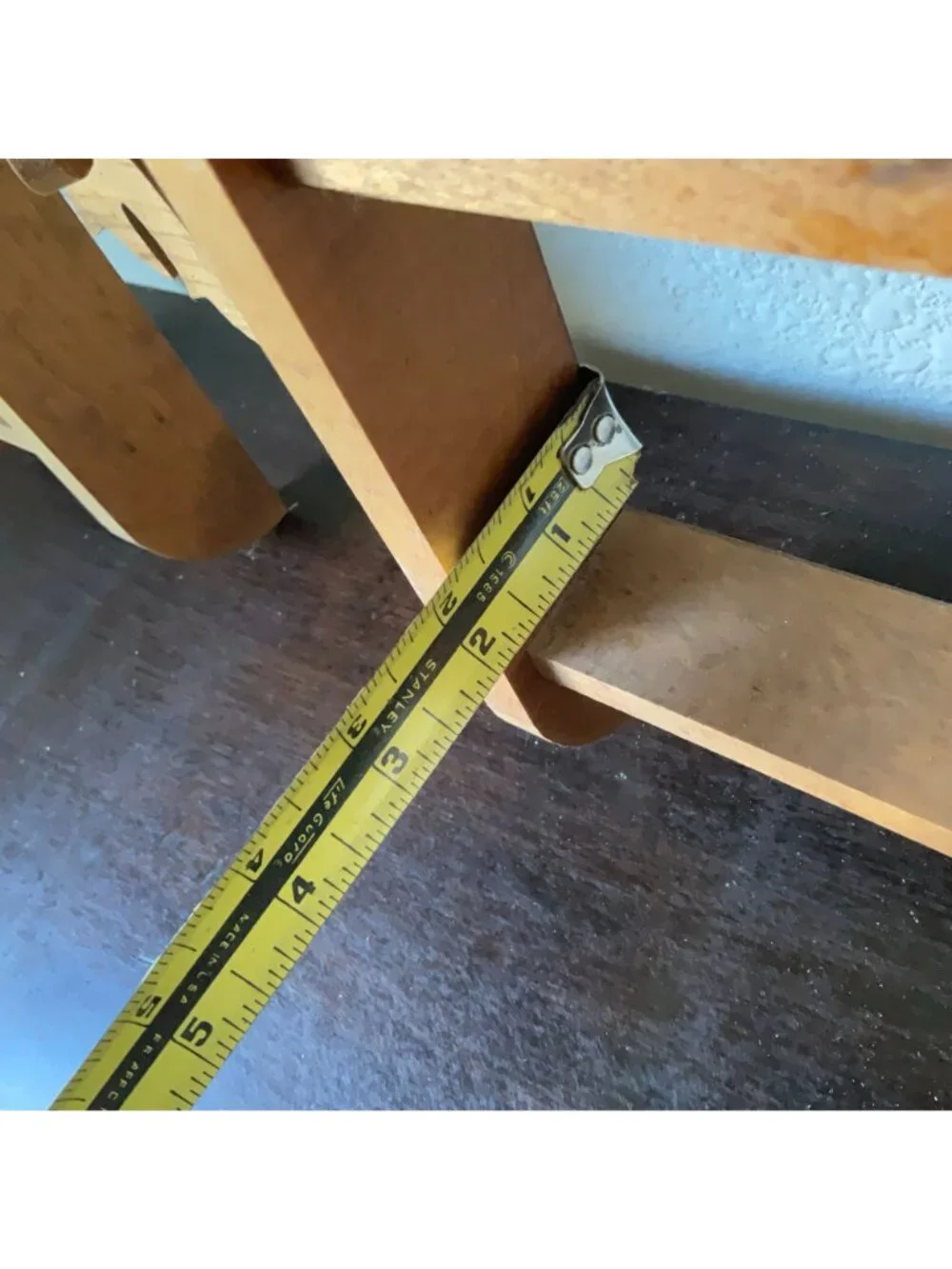 Wooden Wall Shelf With Bow Accent & 6 Compartments 17